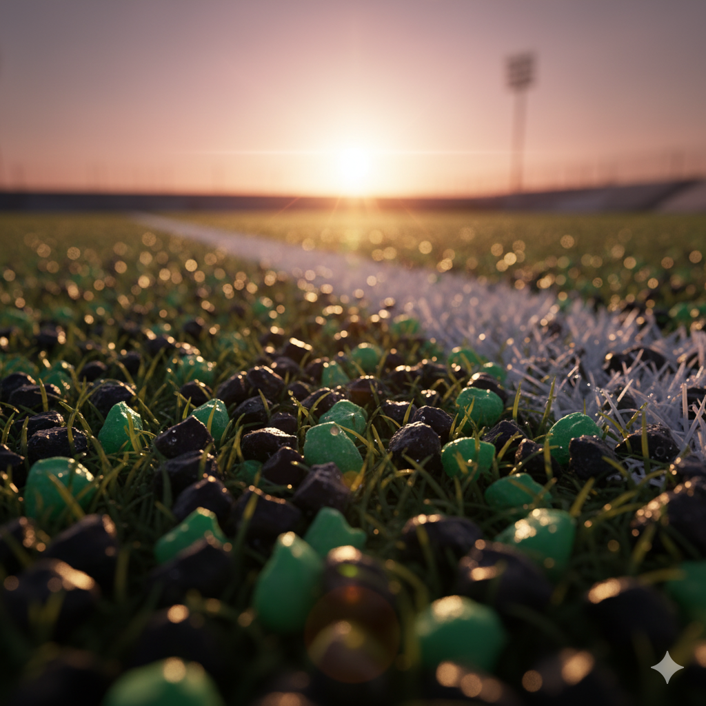 Rubber Granules for Football Turf